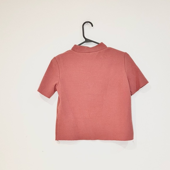 Zara pink tee shirt short sleeves - Picture 3 of 4